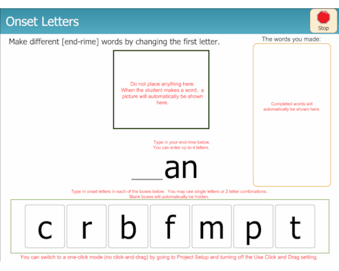 making differnt words by changing the first letter