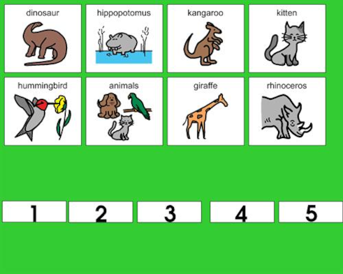 interactive Count the Syllables animals