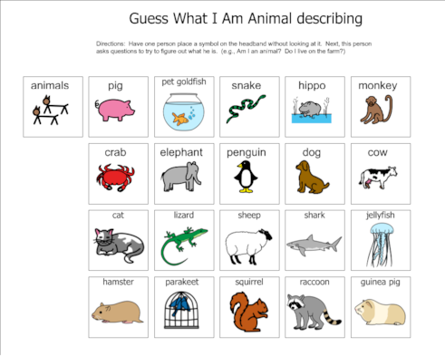 animal guessing game