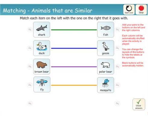Science: Plants and Animals- Similar Animals (Matching)