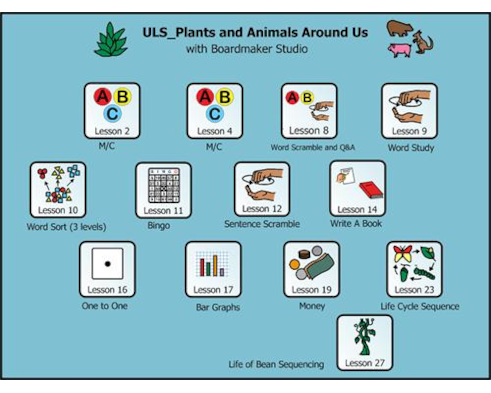 Plants and Animals Around Us _ULS Lesson Support Activities