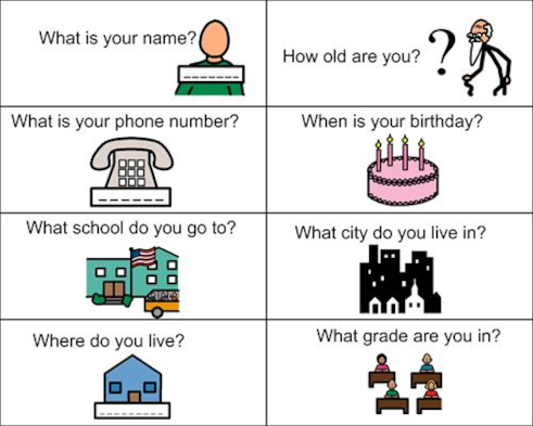 Personal Information Questions