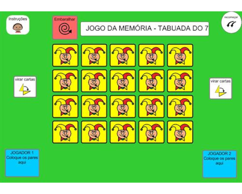 Jogo da tabuada Free Activities online for kids in 4th grade by