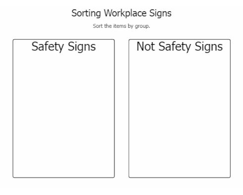 workplace safety worksheets