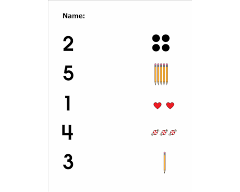 one-to-one-correspondence-worksheet