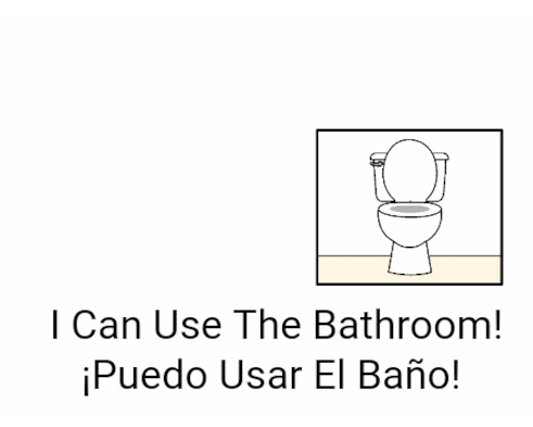 Potty Social Story (English &amp; Spanish)